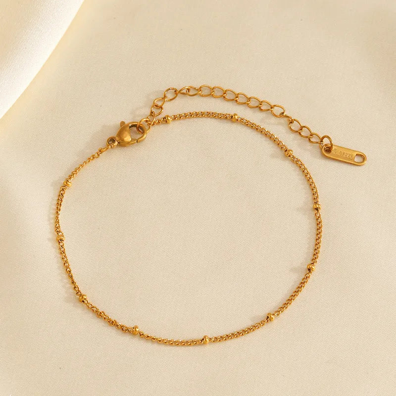 Dainty Gold Chain Anklet