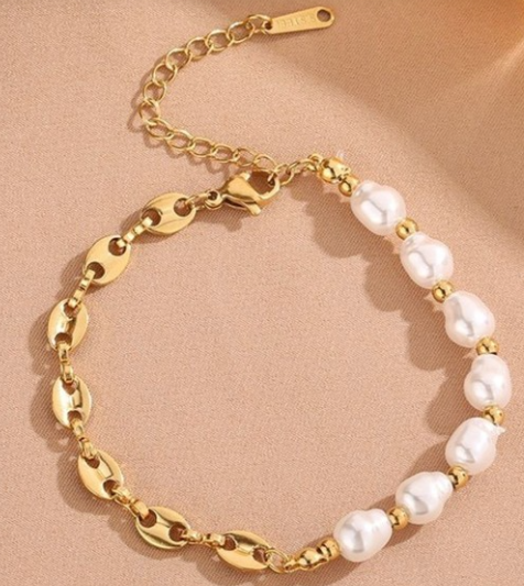 Pearl Link Bracelet
