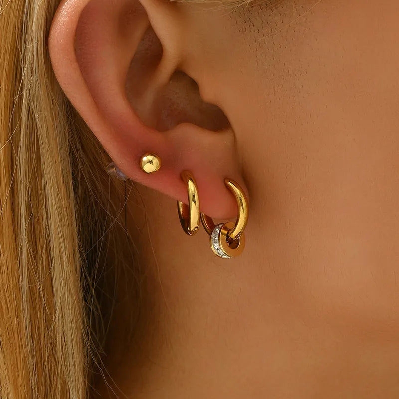 Golden Trio Earrings