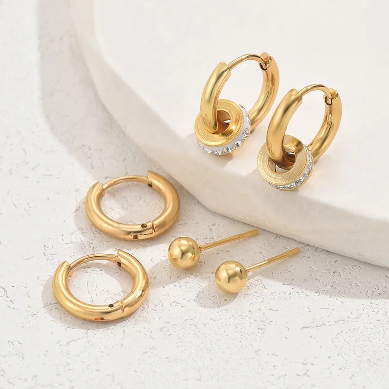 Golden Trio Earrings