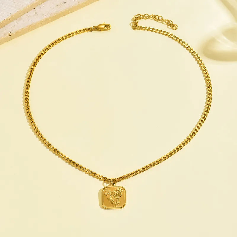 Timeless Bloom Pendant Necklace
