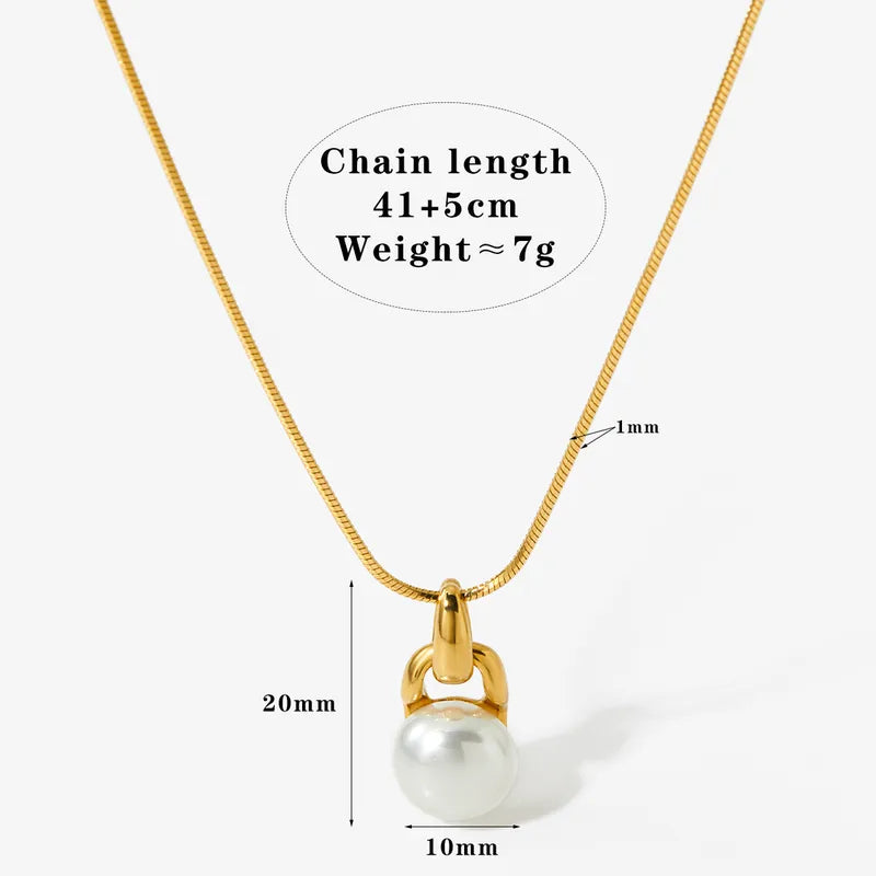 Bold Pearl Sophistication Pendant