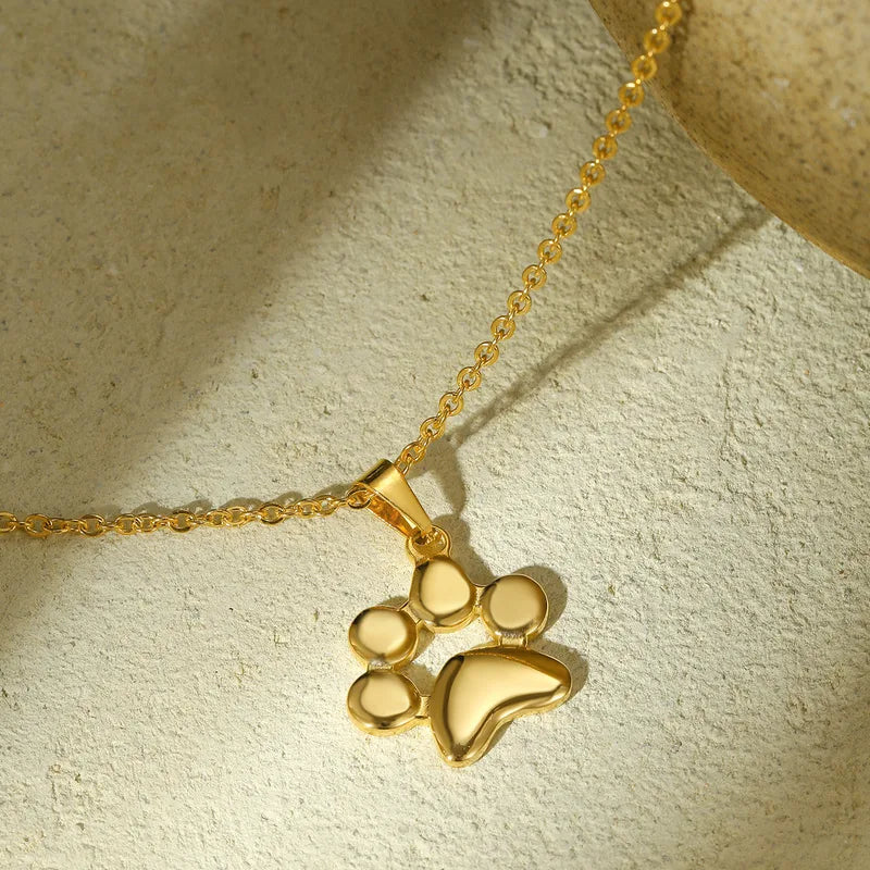 Paw Print Necklace