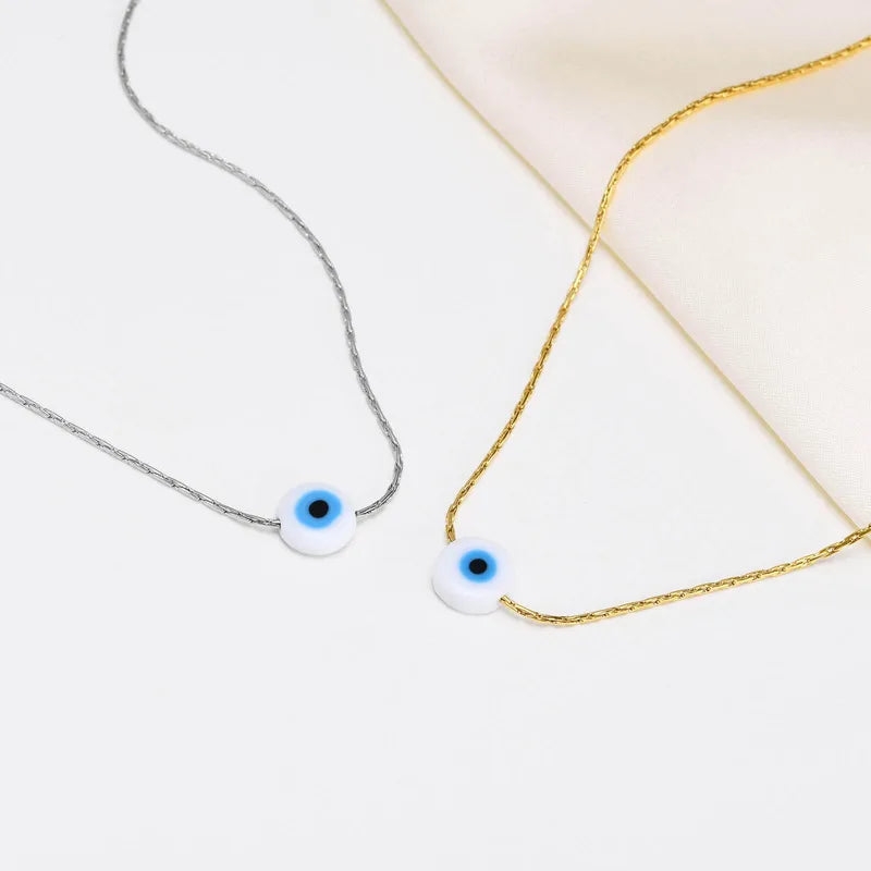 Evil Eye Minimal Pendant
