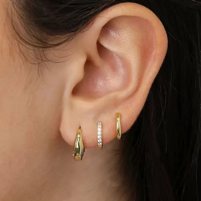 Aurora Hoops Set (3 Pairs)