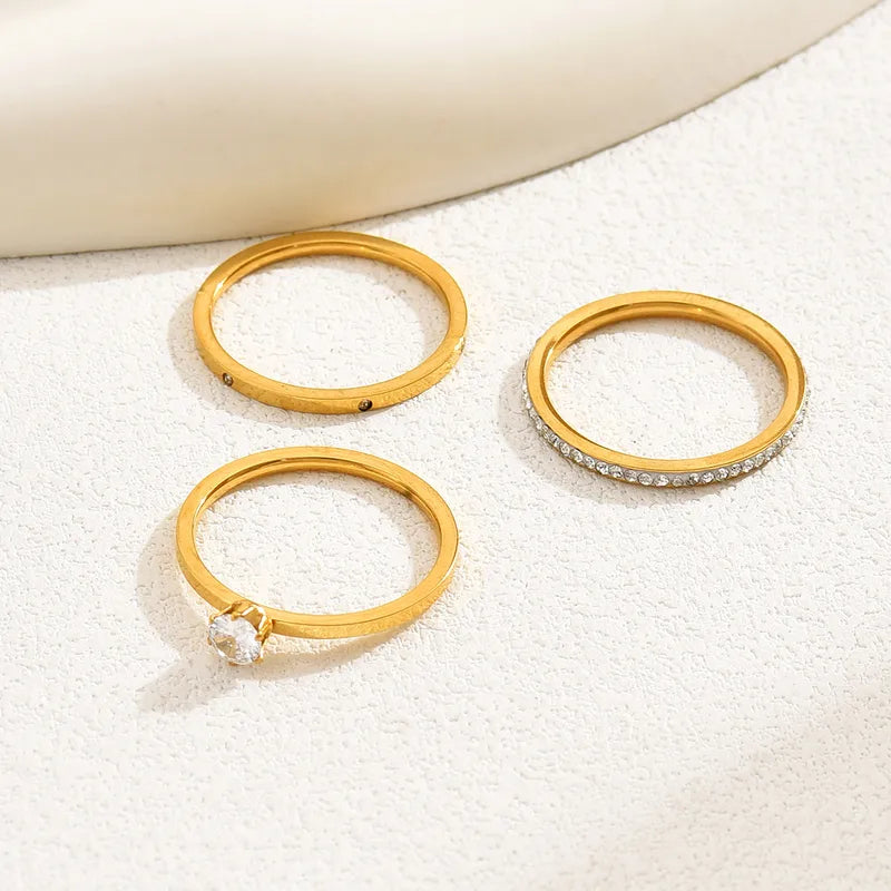 Trinity Glow Ring Set
